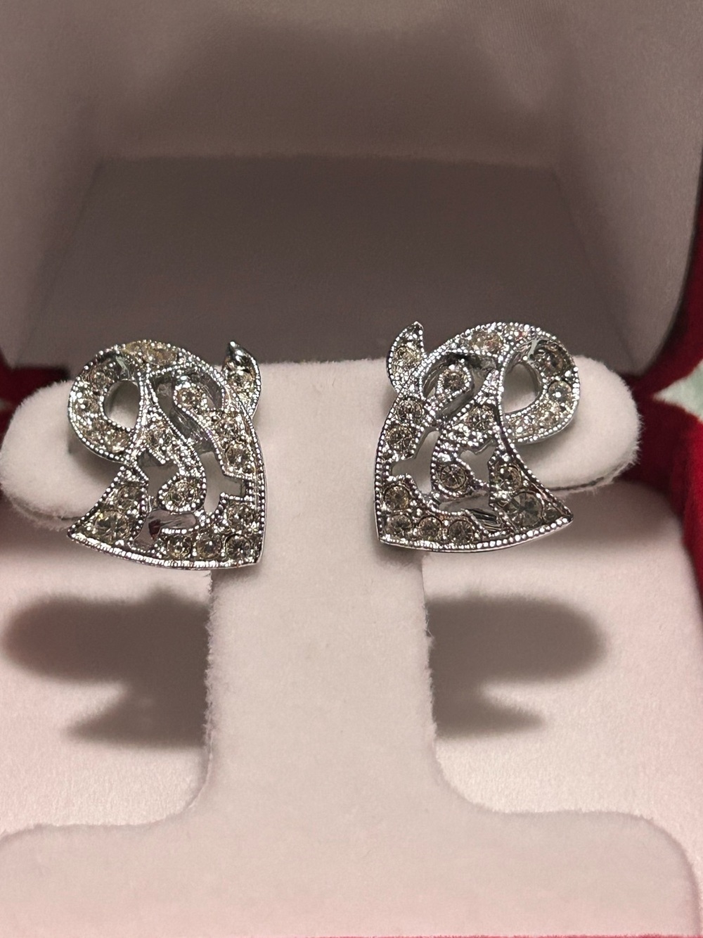 Emmons vintage "Sovereignty" clip-on earrings.